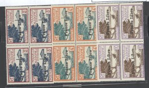 New Caledonia #219-20/222  Multiple