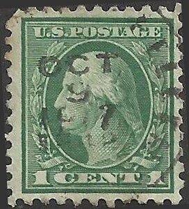 # 543 Used Green George Washington