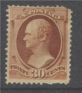 1888 USA Scott # 217 - Unused MH Original Gum - Fine - Corner Tear - (CK34)