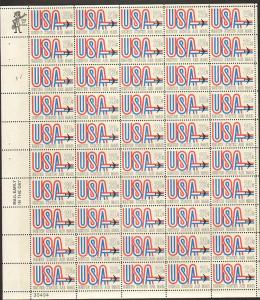 US #C75 Mint Sheet USA 