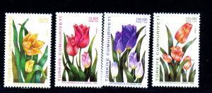 TURKEY #2699-2702  1998  TULIPS   MINT  VF NH  O.G