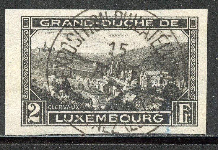 Luxembourg # B66, Used.