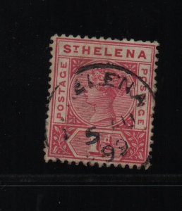 St Helena 1896 Victoria 1d - used