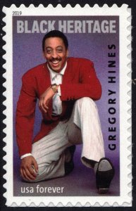 SC#5349 (55¢) Black Heritage: Gregory Hines Single (2019) SA