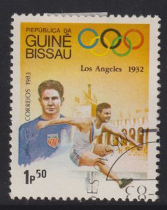 Guinea-Bissau 490 Olympic Long Jump 1983