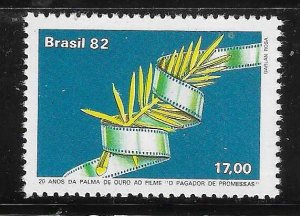 Brazil 1982 Golden Palm Film Award Sc 1804 MNH A3405