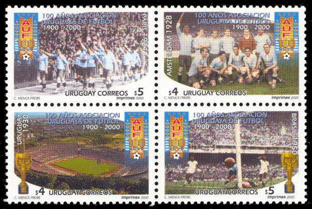 Uruguay 2000 Scott #1871 Mint Never Hinged