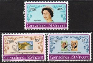 St. Vincent Grenadines Sc #187-189 MNH