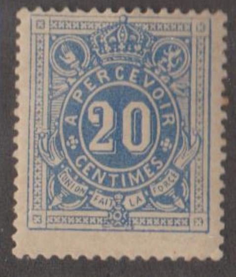 Belgium Scott #J2 Postage Due Stamp - Mint Single