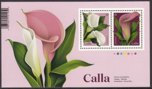 CANADA 2022 FLOWERS CALLA PLANTS BLUMEN FLEURS