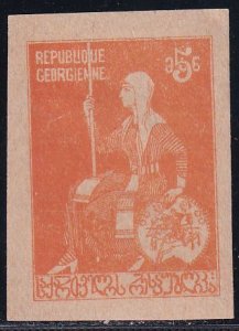 Georgia Russia 1920 Sc 18 Civil War Era Stamp MH NG