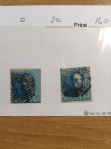Belgium  #  2a  Used  C$160.00