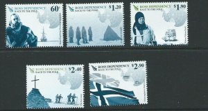 ROSS DEPENDENCY SG126/30 2011 RACE TO THE POLE MNH