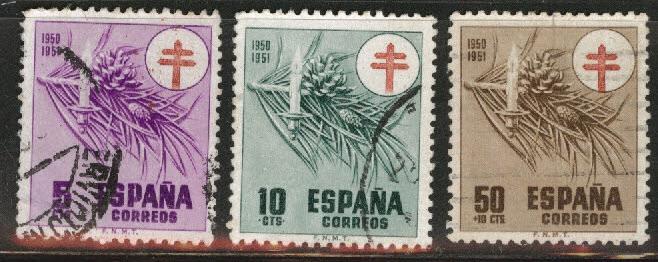 SPAIN Scott RA30-31, RAB3, 1950 MH* Tax TB Fund