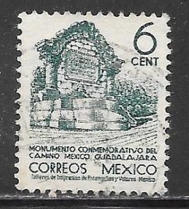 Mexico  842: 6c Roadside Monument, used, F-VF