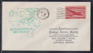 United States FFC - May 1, 1948 Albuquerque to Houston