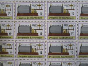 VEGAS 1973 USA Full Sheet of 50 Electronics -Sc# 1500 - MNH, OG -Fresh! -CV20