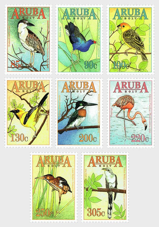 Aruba 2017 MNH Stamps Birds