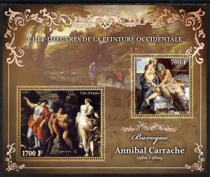 IVORY COAST - 2013 - Annibal Carrache - Perf 2v Sheet - MNH - Private Issue