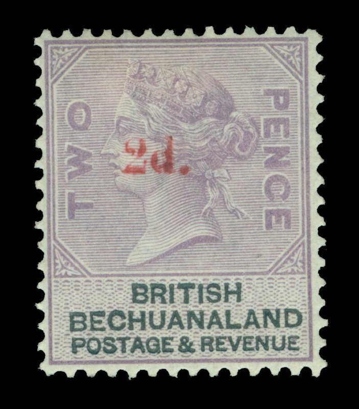 BECHUANALAND 1888  Victoria  2p /2p lilac   Scott  25  mint MH VF