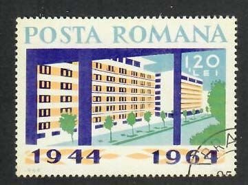 Romania; Scott 1663; 1964; Precanceled; NH