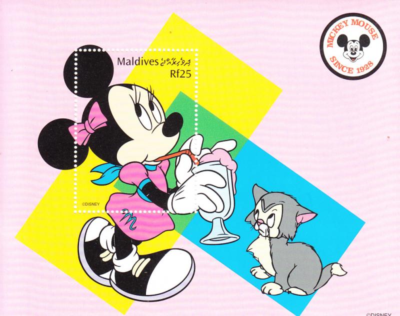 Maldives 1999 MNH Scott #2351-#2362 Complete set of 12 Disney Sheets