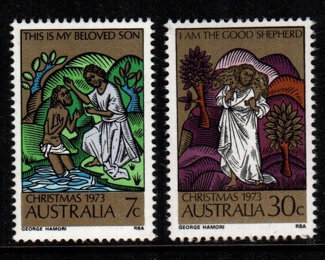 Australia  582 - 583  MNH  Cat $  2.50