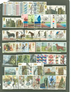 Great Britain #821-874  Single (Complete Set)