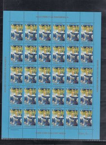 Greenland 2004 Mint Never Hinged Christmas Stamps Sheet ref R17545