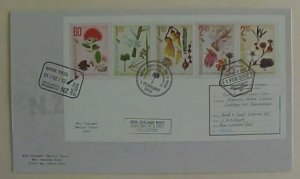 NEW ZEALAND SHEETLET FDC 2012