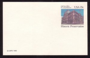 United States UX97 Postal Card Unused