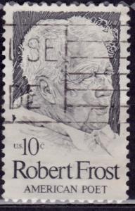 United States, 1974, Robert Frost-Poet, 10c, sc#1526, used