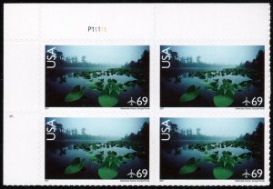 US #C142 PLATE BLOCK, $2.76 face, VF mint never hinged, lovely high value, Ge...