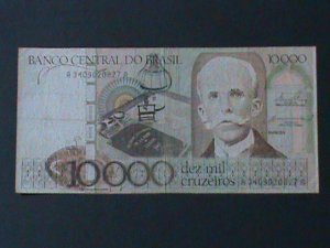 ​BRAZIL-1984-CENTRAL BANK-$ 100000 CIR-VF-HARD TO FIND WE SHIP TO WORLDWIDE