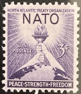 Scott #1008 3¢ NATO MNH