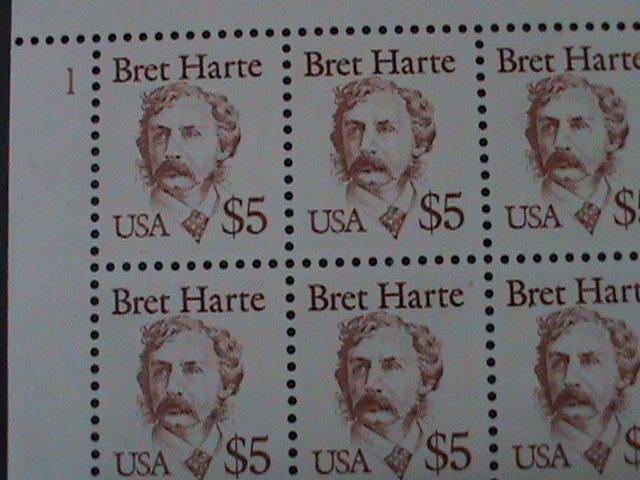 ​UNITED STATES-1989-SC#2196-BRER HARRE FULL SHEET OF 20 MNH-VF-LAST ONE