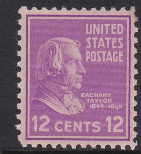 US 817 Zachary Taylor MNH 