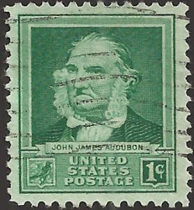 # 874 USED JOHN JAMES AUDUBON SCIENTIST