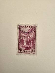 Stamps French Morocco Scott #137 used