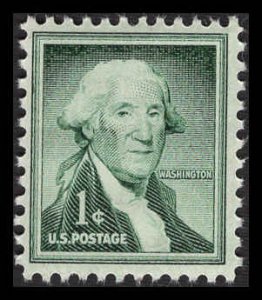 USA 1031b Mint (NH) Dry Printing