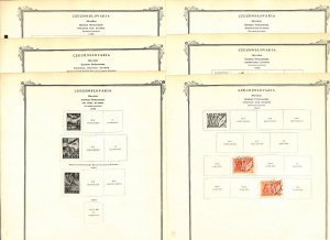 Slovakia German Occupation Stamp Collection on 16 Scott Specialty Pages (BA)