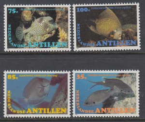 Netherlands Antilles 485-488 Fish MNH VF