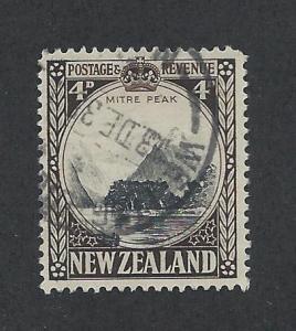 NEW ZEALAND SC# 191 F-VF U 1935