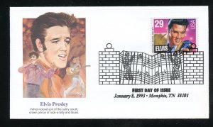 US 2721 American Music, Elvis Presley UA Fleetwood cachet FDC