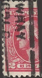 # 528B USED CARMINE GEORGE WASHINGTON