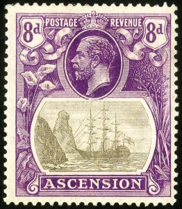 Ascension Stamps # 18 MLH VF Scott Value $21.00