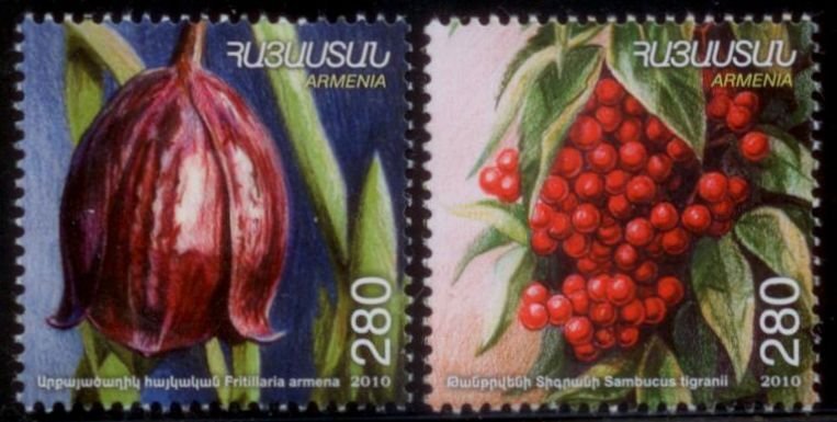 Armenia 2010 MI# 741-2 MNH-OG E168