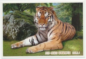 Postal stationery Korea 2005 Tiger