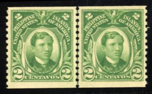 United States Possessions, Philippines #326 Cat$140, 1928 2c green, horizonta...