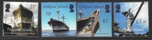 FALKLAND ISLANDS SG1157/60 2010 SS.GREAT BRITAIN  MNH